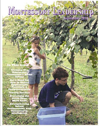 Montessori Leadership Magazine – September 2010