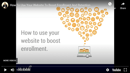 How to increase student enrollment using your website